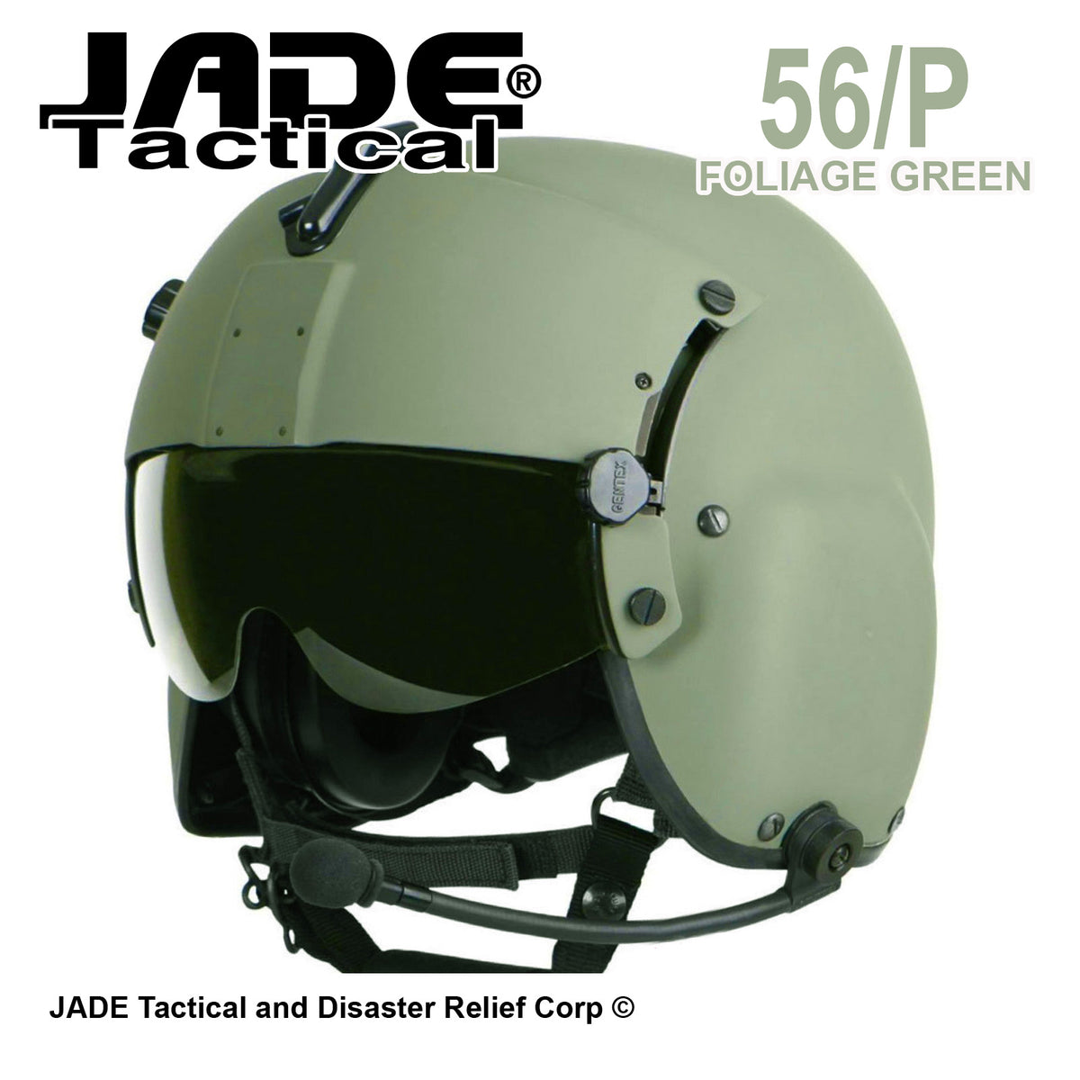 GENTEX 56/P Military Helicopter Helmet – Jade Tactical