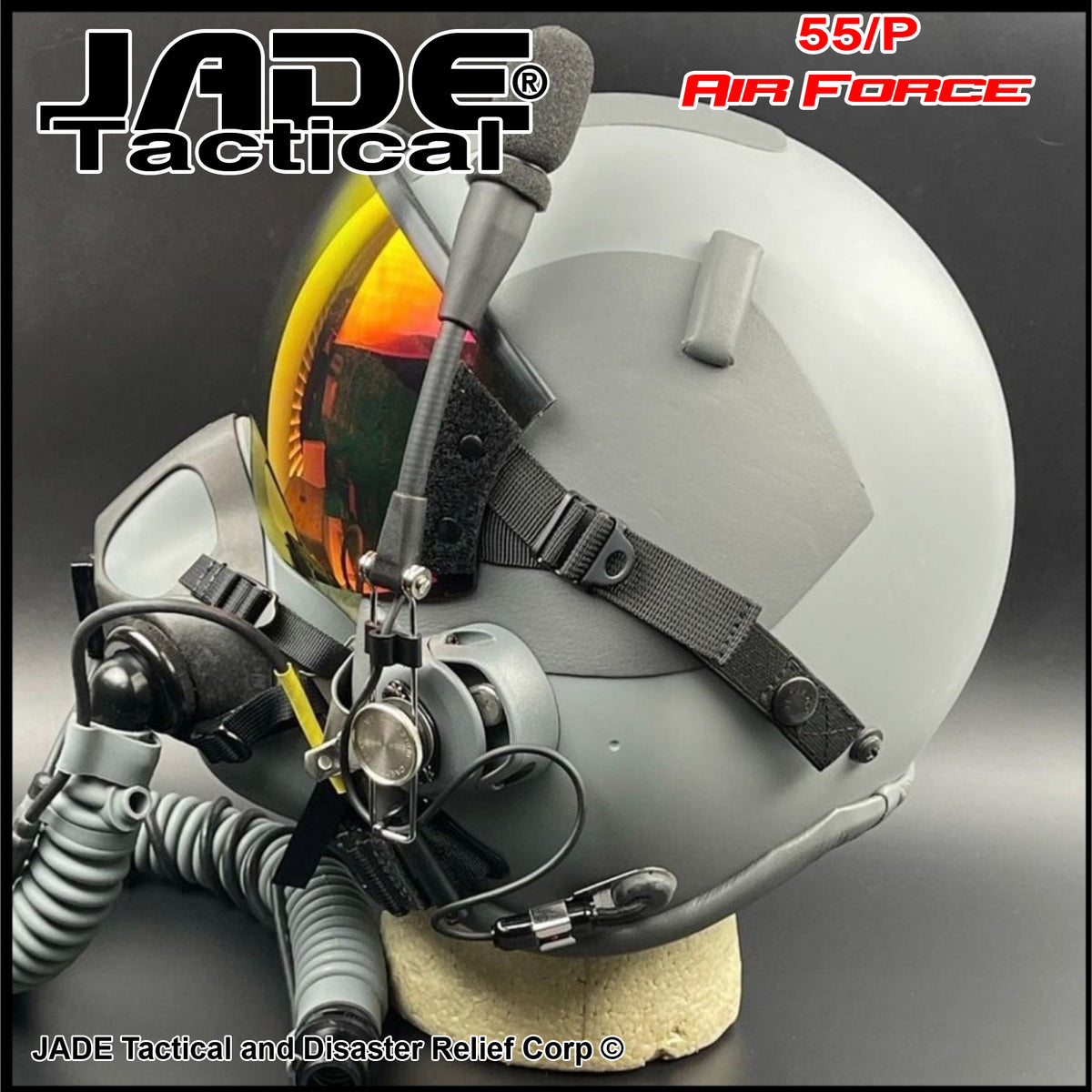 GENTEX 55/P USA Flight Helmet Custom – Jade Tactical