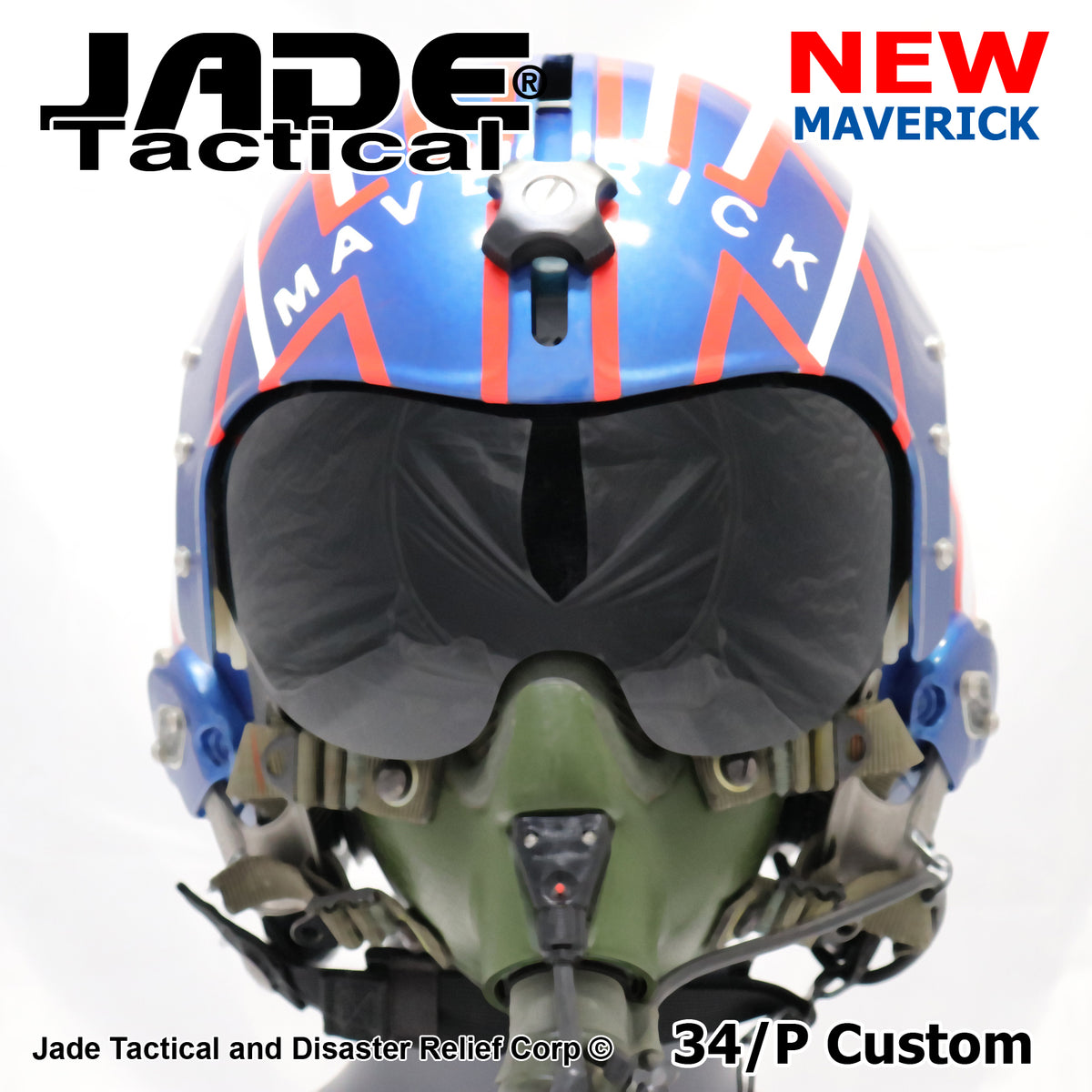 HGU-GENTEX 34/P USA MAVERICK Flight Helmet – Jade Tactical