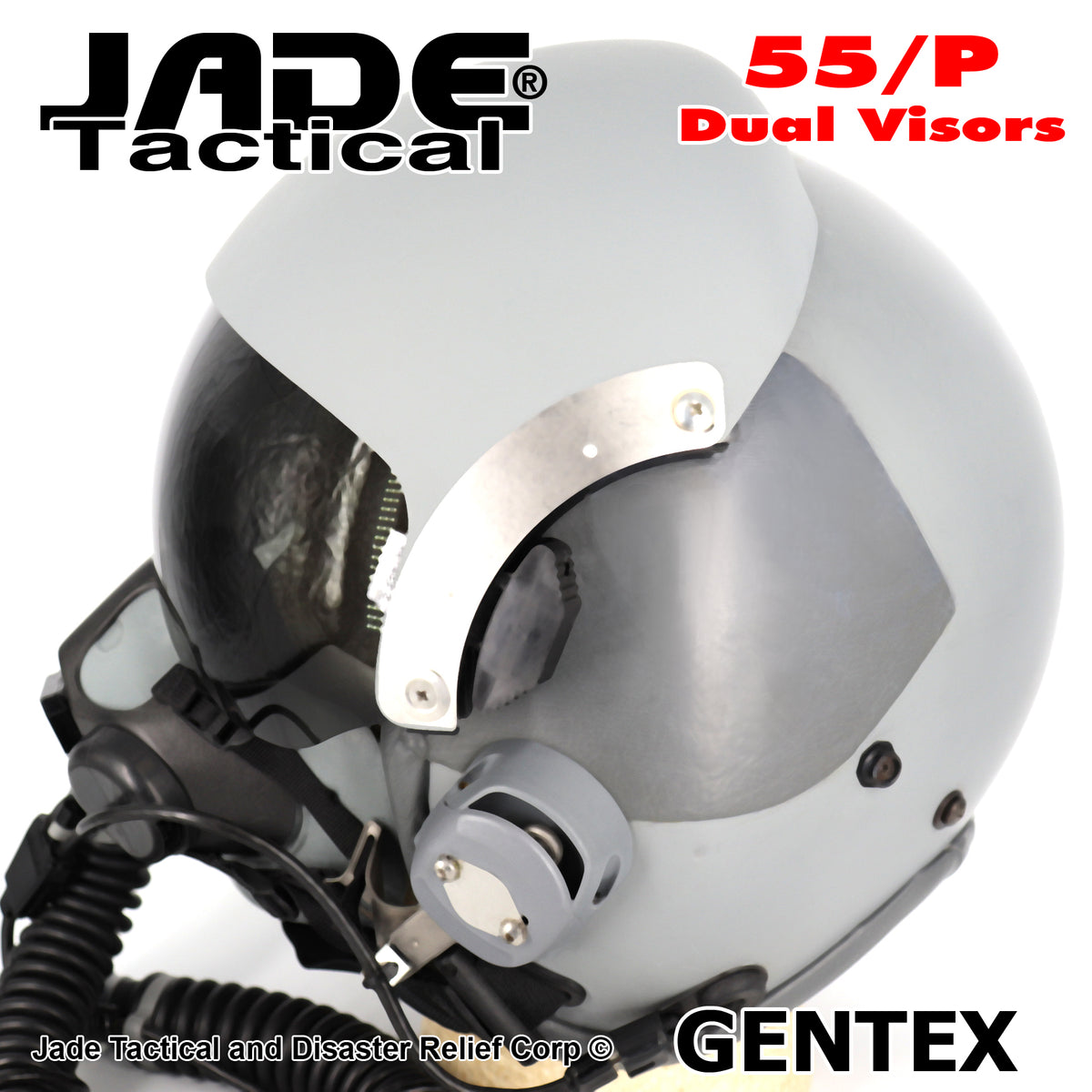 GENTEX 55/P DV USA Flight Helmet – Jade Tactical