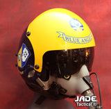 GENTEX 26/P USA Jet Pilot Blue Angels Flight Helmet