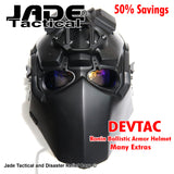 DEVTAC Ronin full NIJ Level 2A and 4A Extras