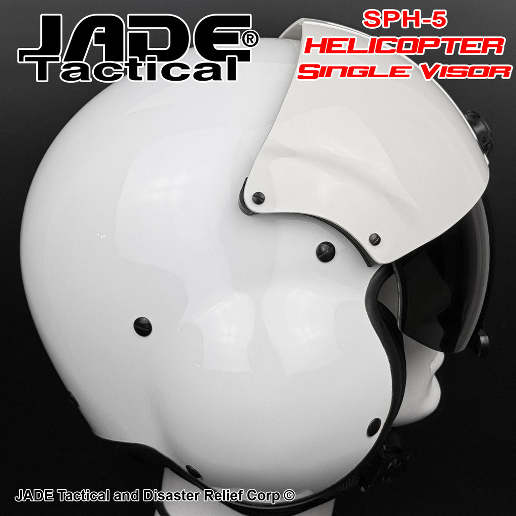 Gentex社製　ヘリコプター用航空ヘルメット ホワイト GENTEX SPH-5 Helicopter Flight Helmet – Jade Tactical