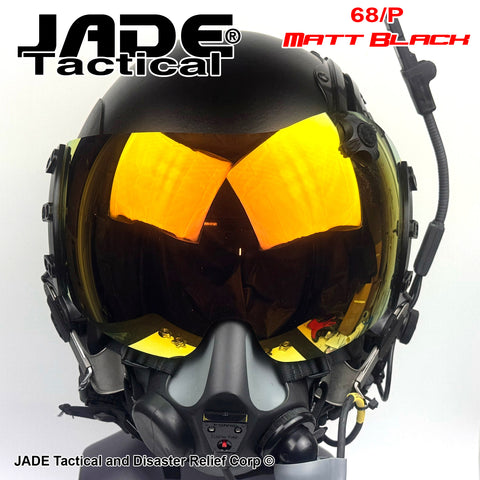 fighter pilot helmet motorcycle GENTEX 68/P USA Flight Helmet Matt Black Ops 2 – Jade Tactical
