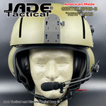 GENTEX SPH5-B Custom Dual Visor Helicopter Helmet NATO GREEN