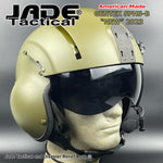 GENTEX SPH5-B Custom Dual Visor Helicopter Helmet NATO GREEN