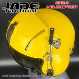 GENTEX SPH5-B Custom Dual Visor Helicopter Helmet Canary Yellow