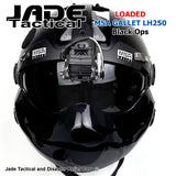 MSA Gallet LH250 Black Ops Helicopter Flight Helmet
