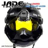 MSA Gallet LH250 Black Ops Helicopter Flight Helmet