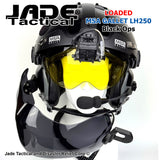 MSA Gallet LH250 Black Ops Helicopter Flight Helmet