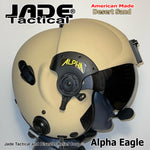 Alpha Eagle Desert Sand Helicopter Flight Helmet