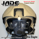 Alpha Eagle Desert Sand Helicopter Flight Helmet