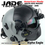 Alpha Eagle Helicopter Flight Helmet 9V ANR