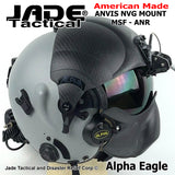 Alpha Eagle Helicopter Flight Helmet 9V ANR