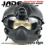 Alpha Eagle Helicopter Flight Helmet 9V ANR