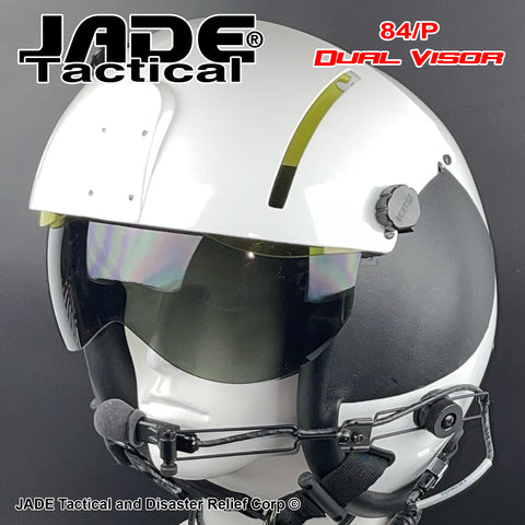 GENTEX 84/P USA Dual Visor Helicopter Flight Helmet