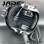 Alpha Eagle White Helicopter Flight Helmet