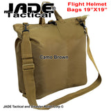 Camo Brown Flight Helmet Bag