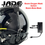 Flight Helmet Oxygen Mask to Boom Mic Switch
