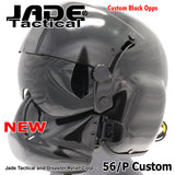 GENTEX 56/P USA Helicopter Pilot Helmet Black Gloss