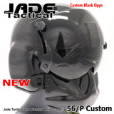 GENTEX 56/P USA Helicopter Pilot Helmet Black Gloss