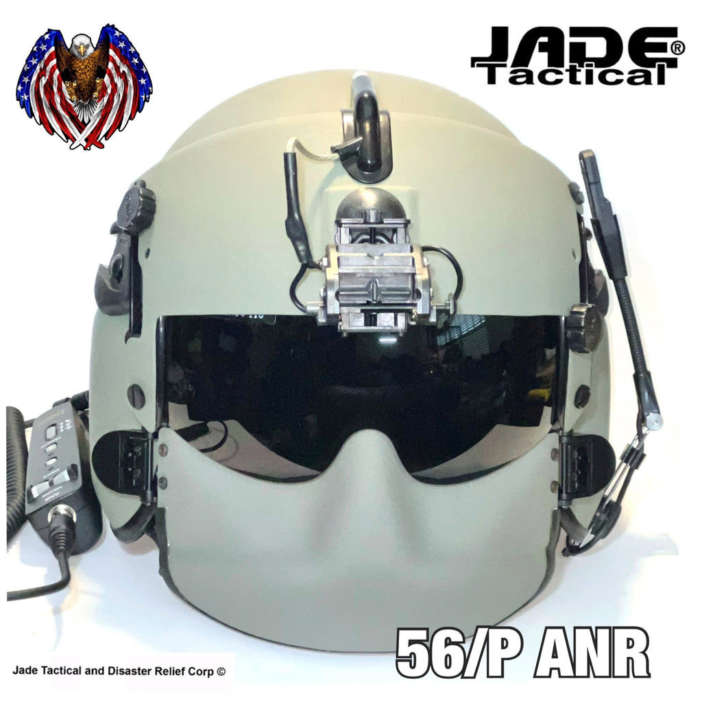 custom military motorcycle helmet GENTEX ANR 56/P Military Helicopter Helmet – Jade Tactical