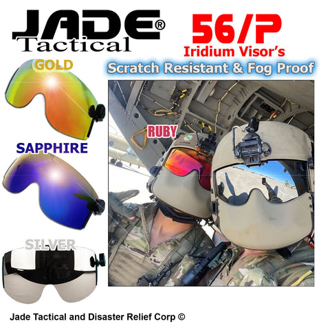 HGU-56/P Flight Helmet Iridium Visors 4th Generation
