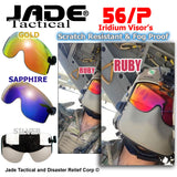 HGU-56/P Flight Helmet Iridium Visors 4th Generation